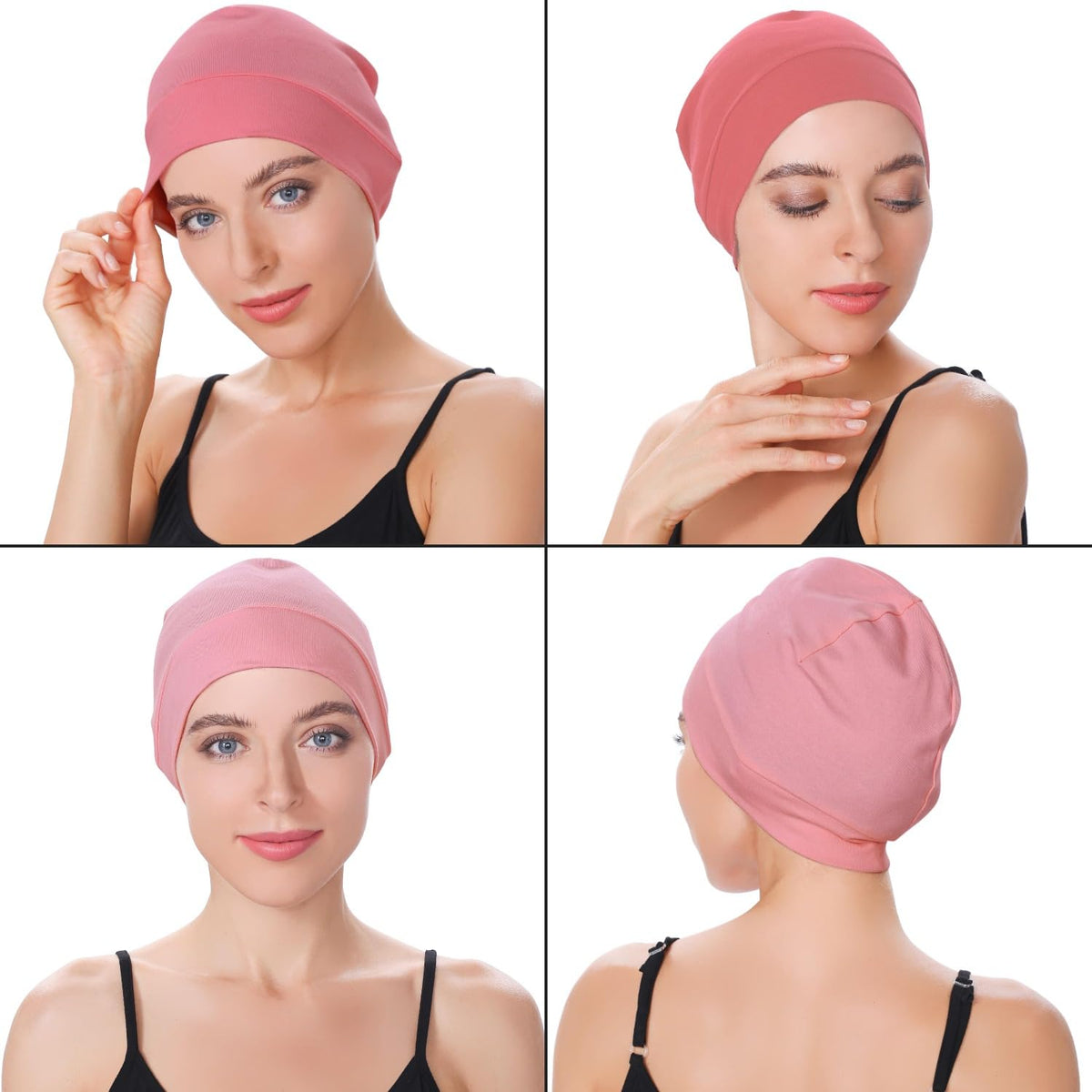 EINSKEY 100% Cotton Skull Caps for Men, Multipurpose Daily Wear Beanie Hat