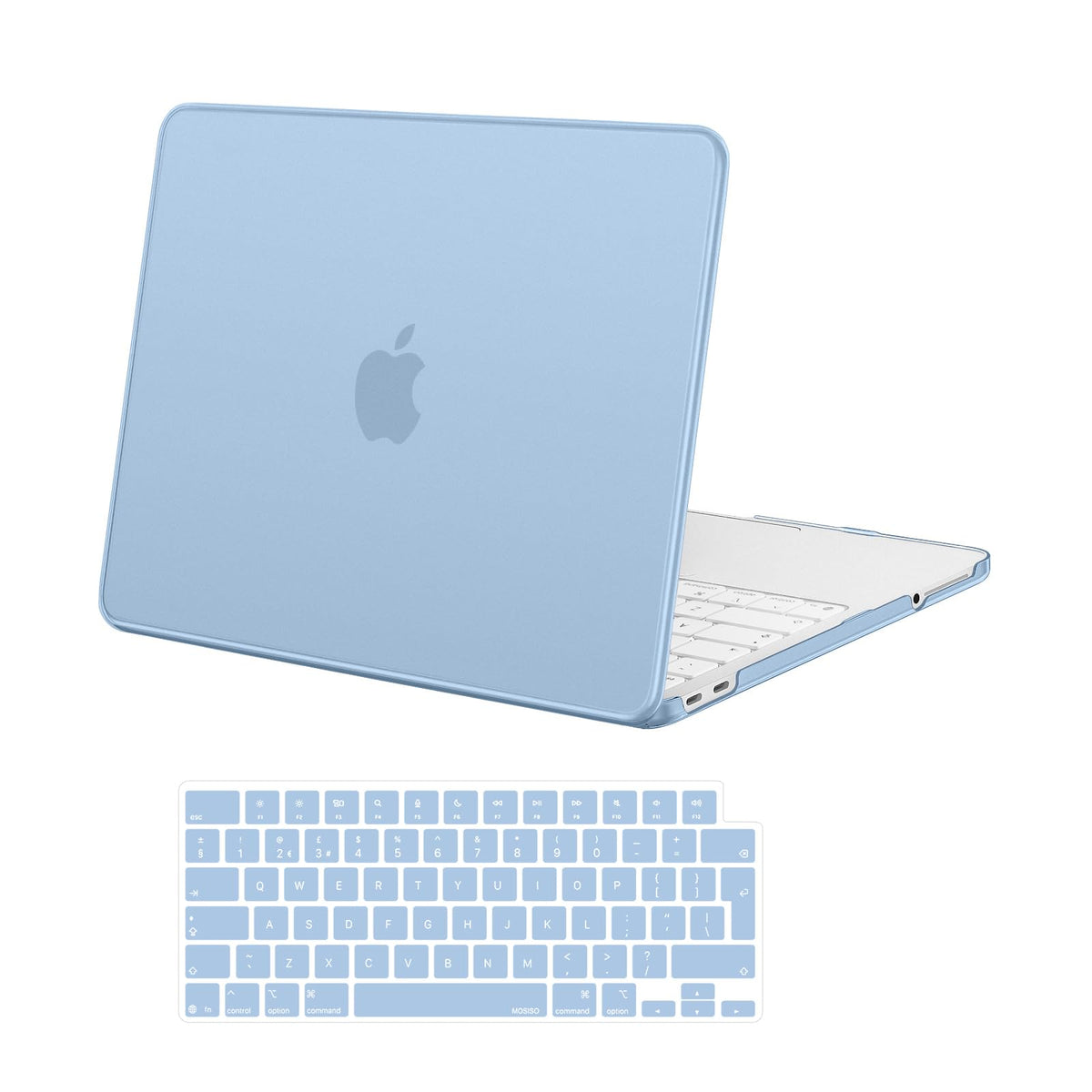 MOSISO Compatible with MacBook Air 13 inch Case M5-M2, Crystal Clear