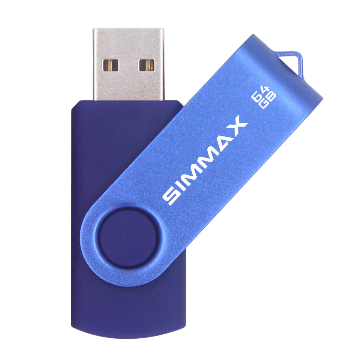SIMMAX 32GB Memory Stick USB 2.0 Flash Drives Swivel Thumb Drive Pen Drive (32GB Purple)