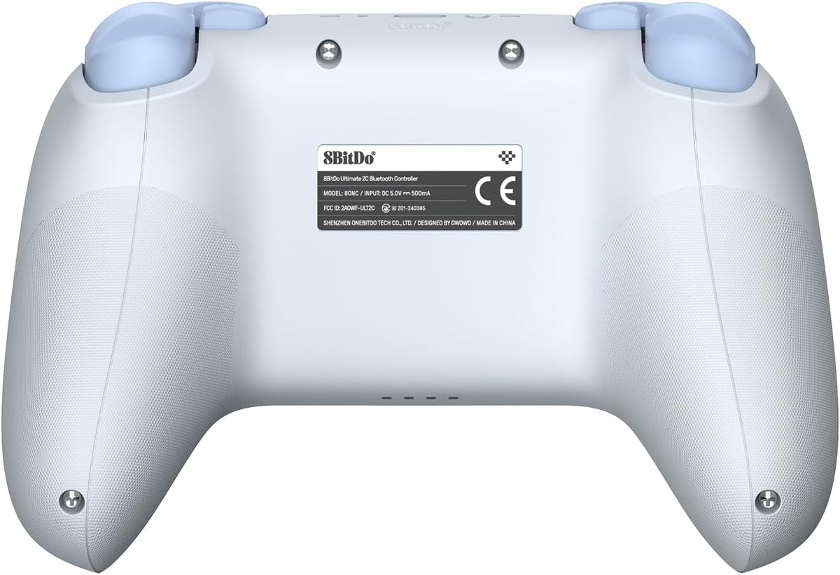 8Bitdo Ultimate 2C Bluetooth Controller for Switch & Switch 2, Wireless Controller with 6-Axis Motion Control, Rumble Vibration, Refined D-Pad and Bumpers, and Hall Effect Joysticks (Pink)