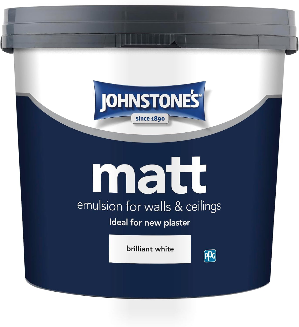 Johnstone's - Contract Matt Emulsion - Brilliant White - 5L
