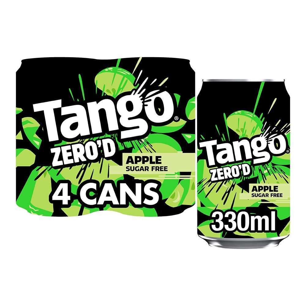 Tango Apple Sugar Free | 330ml Can | 24 Pack