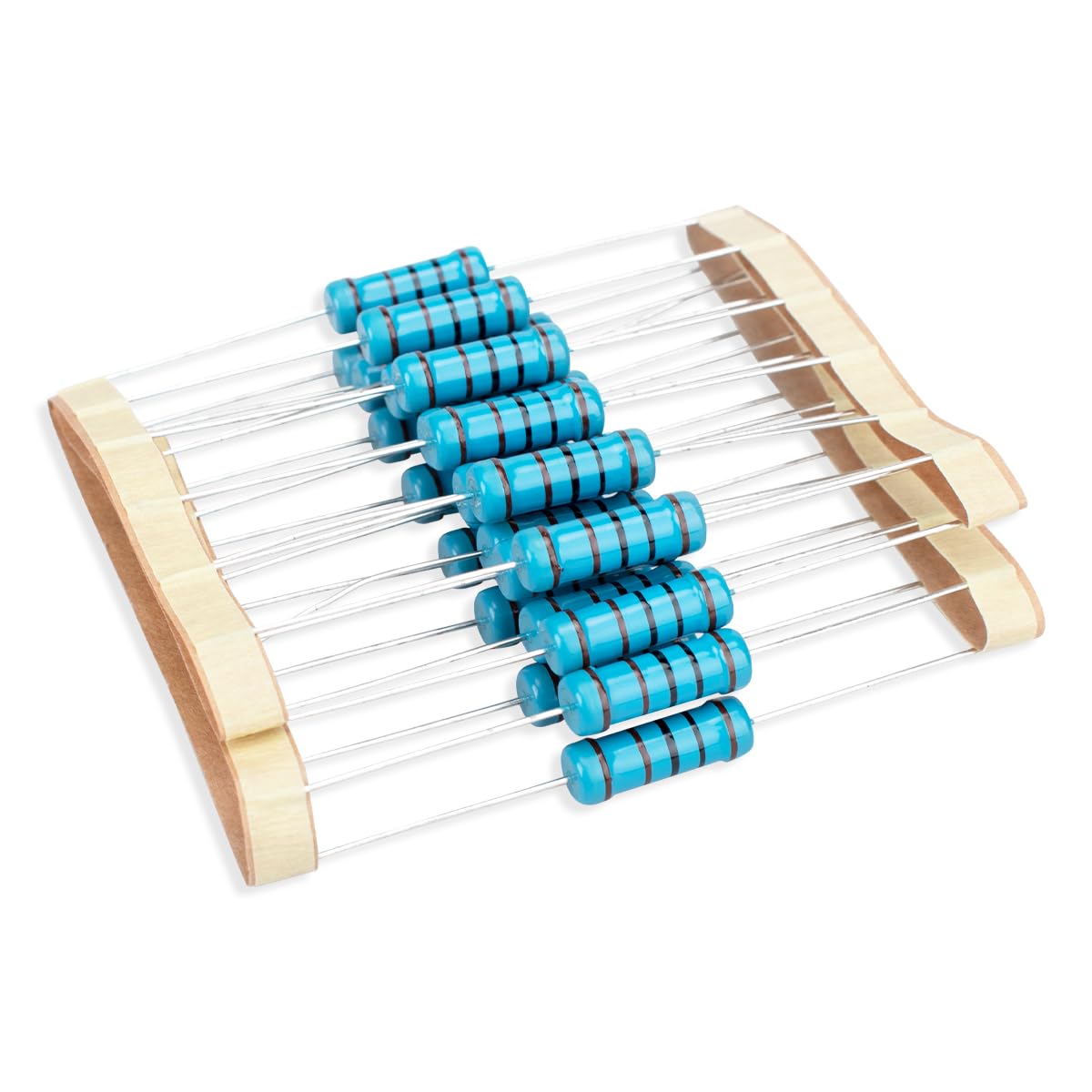 50 Pcs 1W 1% Tolerance 0.1 Ohm Metal Film Resistor Resistance for DIY Project and Experiments
