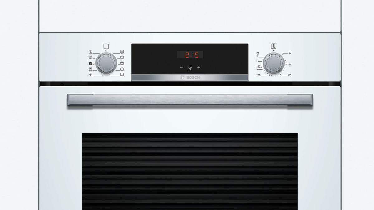 Bosch Series 4 HQA534BS3B Built-in Single Oven, A+ Rated, Brushed Steel