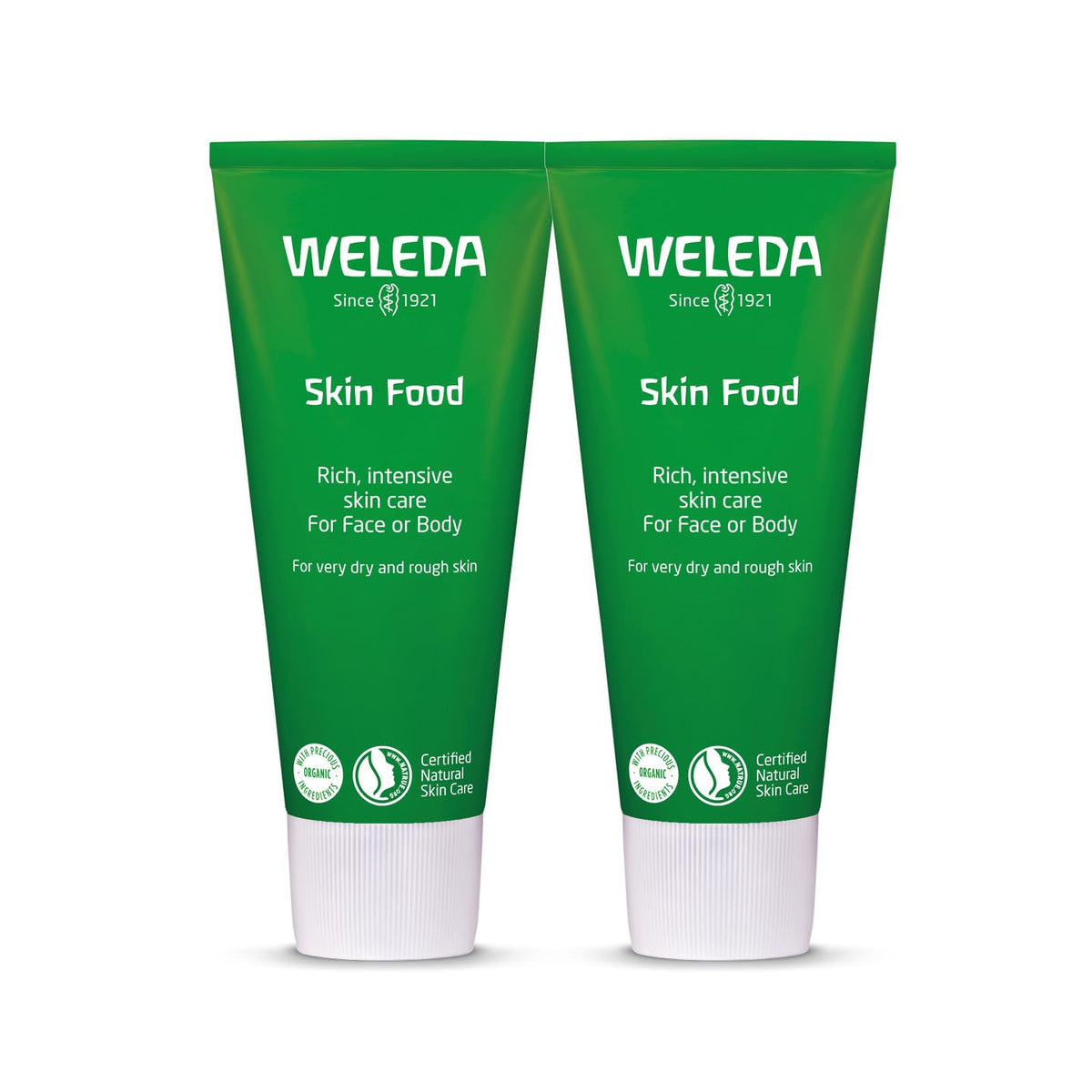 Weleda Skin Food, Dry Skin Moisturiser, Moisturising Cream & Primer, Face & Body, For Men & Women, Multiple Uses, 100% Certified Natural, Organic, 75ml