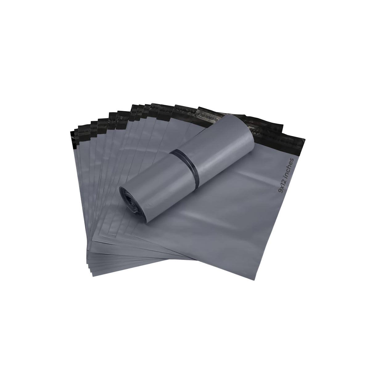50 Grey Parcel Bags 10" x 14" Self Seal Postage Bag 254mm x 356mm Eco-Friendly Plastic Packaging Delivery Bags A4 Letter Mailing Bag Strong Waterproof Poly Mailers
