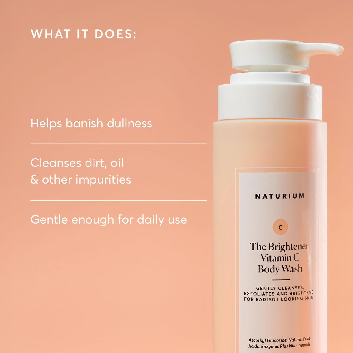 Naturium The Glow Getter Multi-Oil Hydrating Body Wash, 500 ml