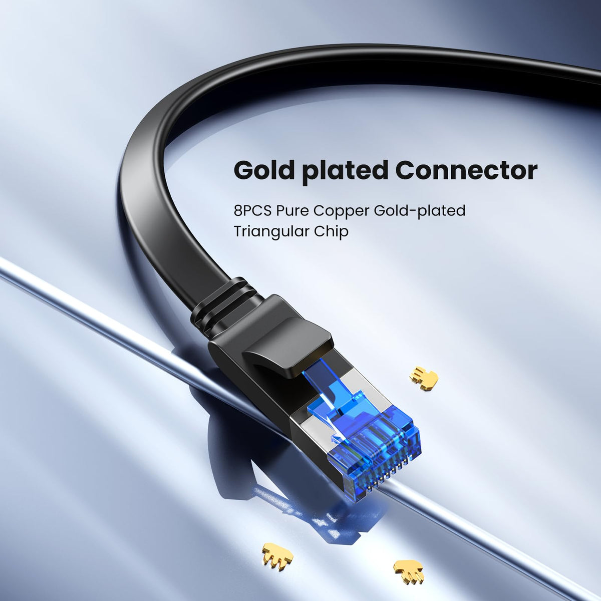 UGREEN Cat 8 Ethernet Cable 5m, 40Gbps Internet Cable (5 Meter Braided)