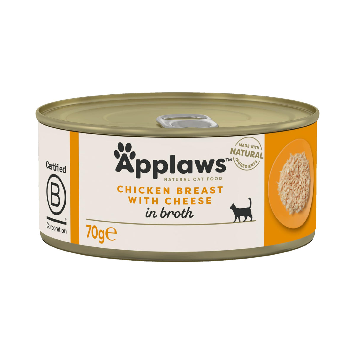Applaws 100% Natural Wet Cat Food, Pouch Multipack Fish Selection in Broth, 70 g (24 x 70g) Pouches
