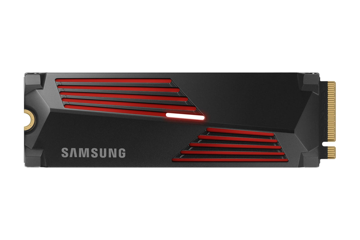 Samsung 990 PRO 1TB PCIe 4.0 (up to 7450 MB/s) NVMe M.2 (2280) Internal Solid State Drive (SSD) (MZ-V9P1T0BW)