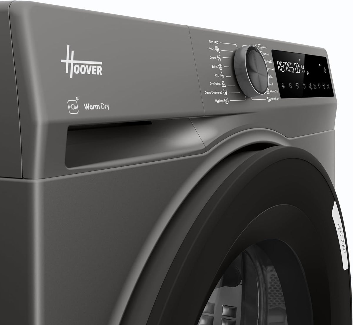 Hoover Pro Dry Series 3 Heat Pump Tumble Dryer, 10kg, Graphite, A++