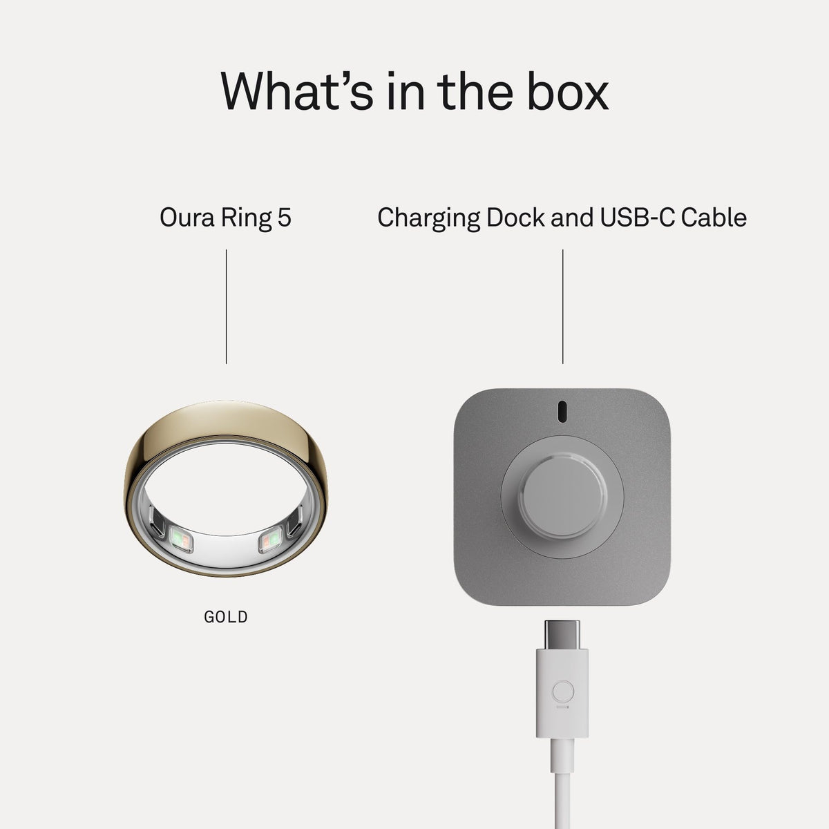 Oura Ring 5 Silver - Size 11 - Size Before You Buy