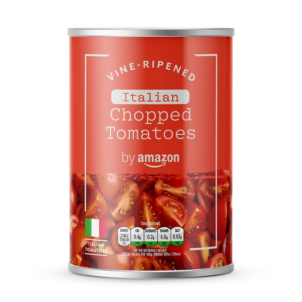 by Amazon Italian Chopped Tomatoes, 400g