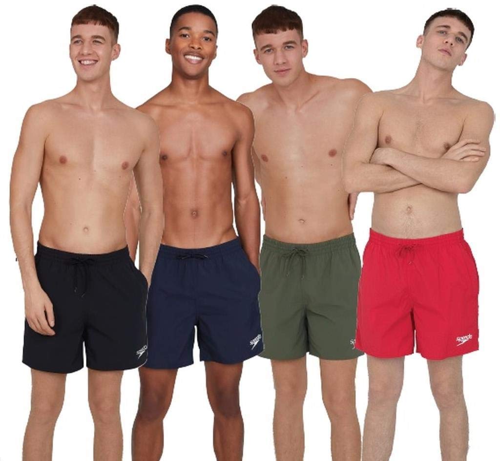 Speedo 16" Watershort Swimming Trunks| Quick Dry | Comfortable Fit | Classic Style | Drawstring Waist