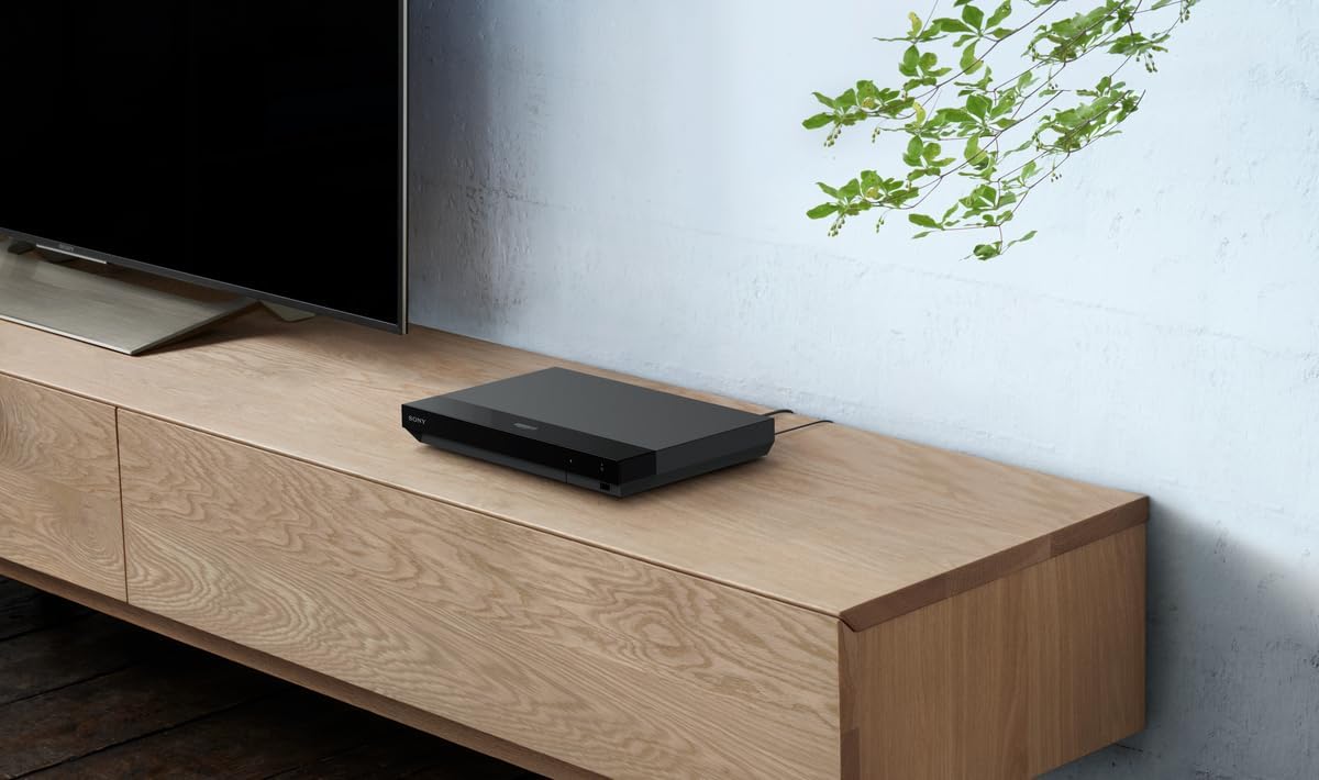 Sony UBP-X700K 4K Ultra HD Blu-ray Disc Player – High Resolution Audio, HDR10, Dolby Vision, Advanced upscaling, Universal player, HDMI & Coaxial SPDIF, User-friendly UX