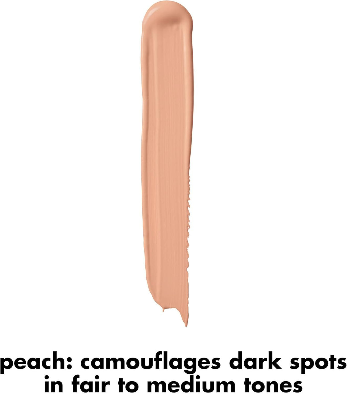 e.l.f. Camo colour Corrector, Hydrating & Long-Lasting Colour Corrector For Camouflaging Discolouration, Dullness & Redness, Vegan & Cruelty-Free, Peach