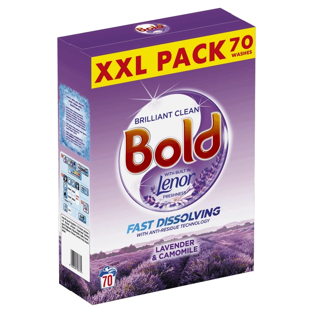 Bold 2in1 Washing Powder Lavender & Camomile 75 Washes