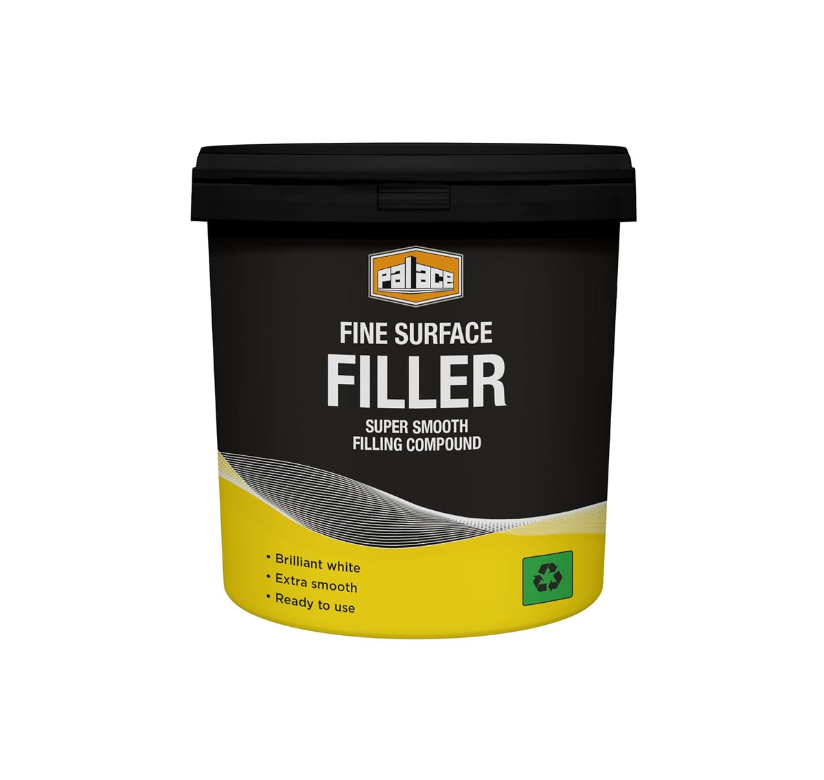 Palace Fine Surface Filler 600gm, Ready Mixed White Filler for Cracks, Shallow Gaps & Fine Surface Repairs