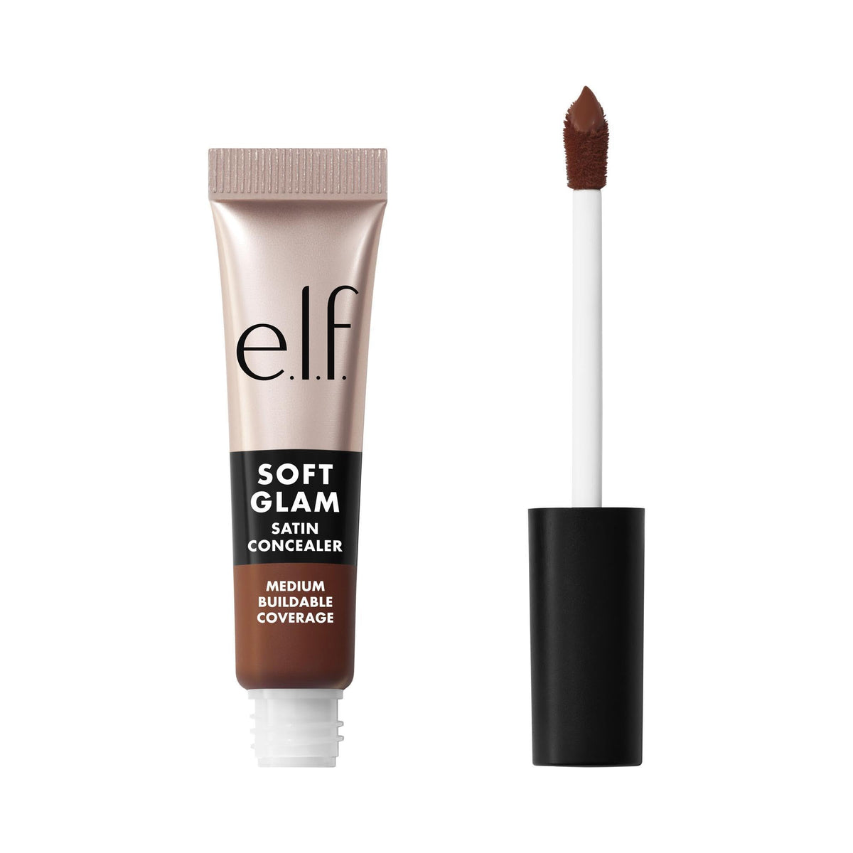 e.l.f. Soft Glam Satin Concealer, Medium Coverage for Blemishes & Under-Eye, Crease-Resistant, Long-Lasting, Vegan & Cruelty-Free, 10 Fair Cool