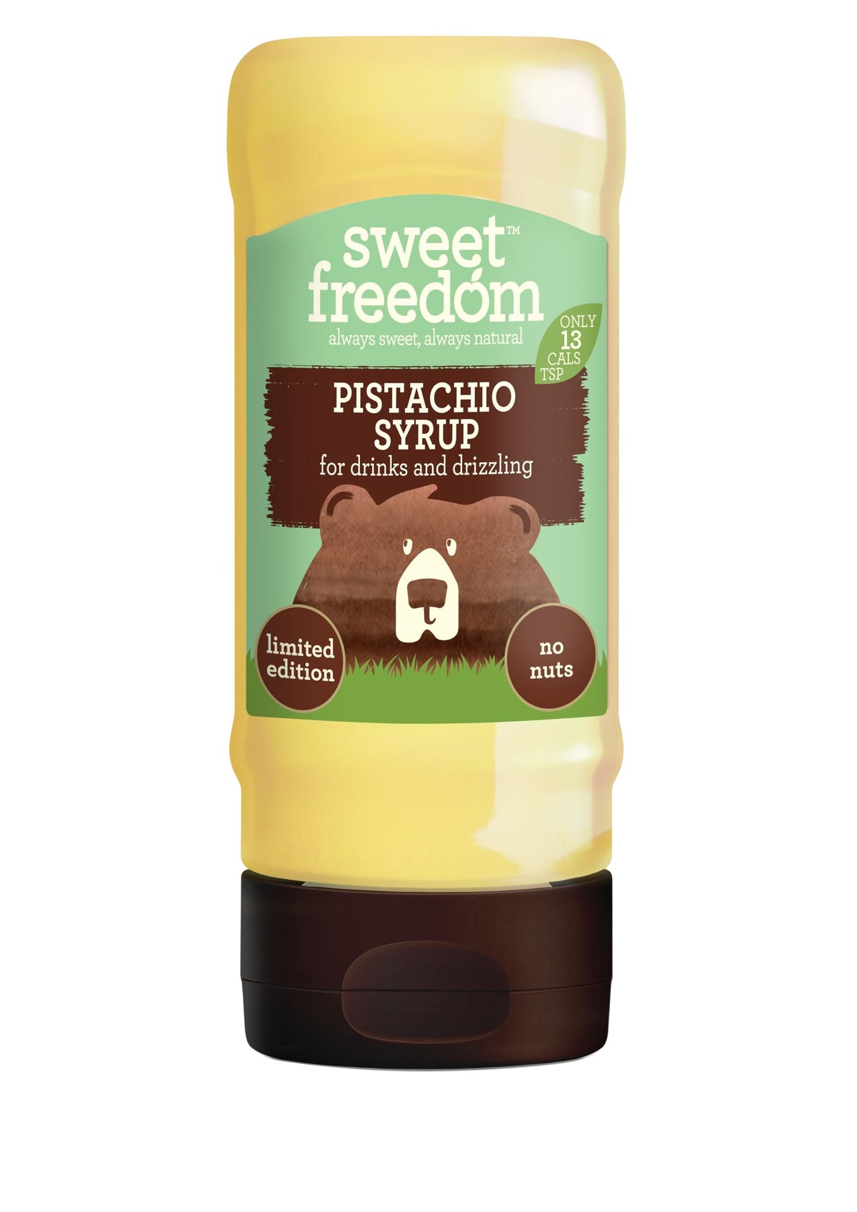 Sweet Freedom Raspberry Syrup 350 g (Pack of 1)