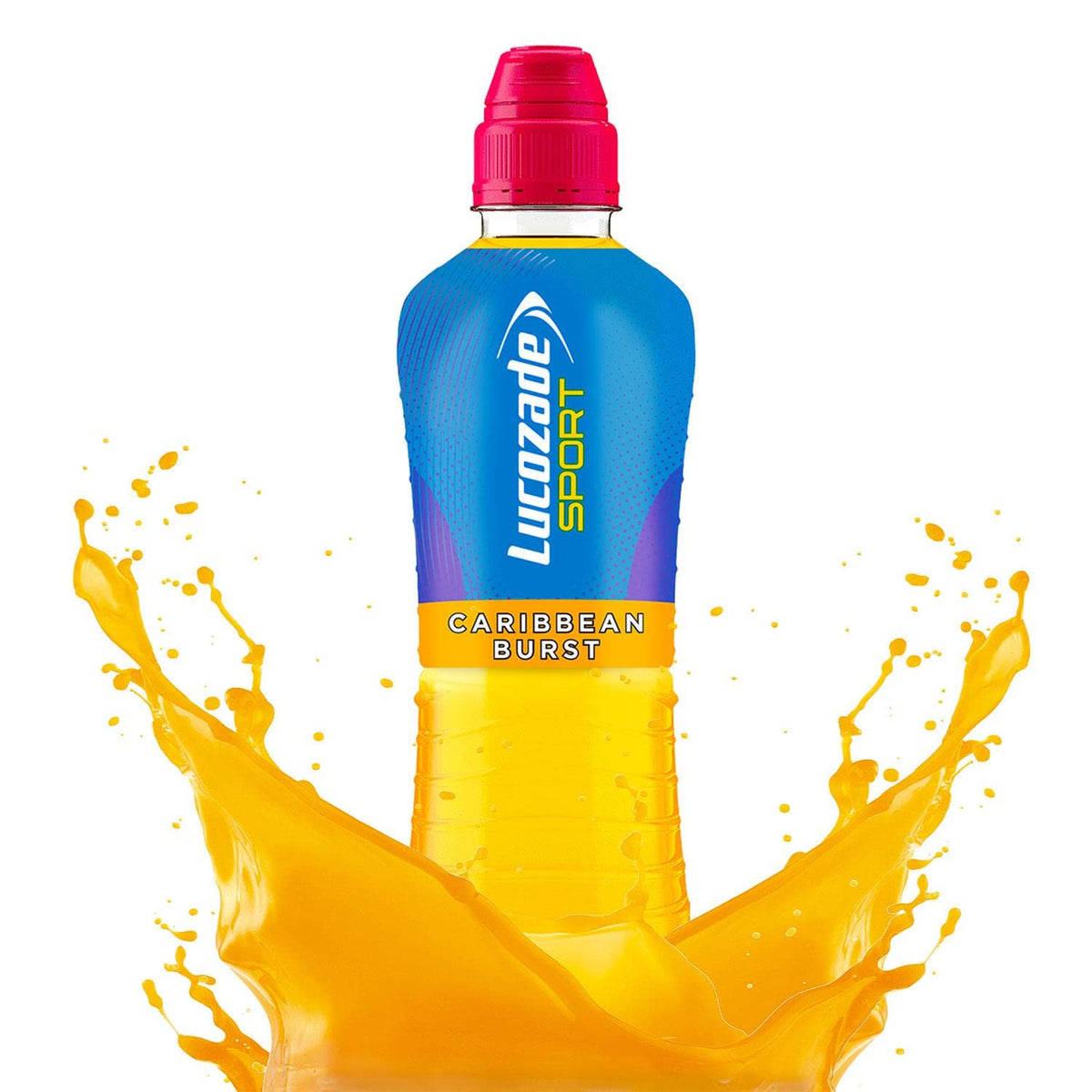 Lucozade Sport Orange Sports Drink, 4 x 500ml