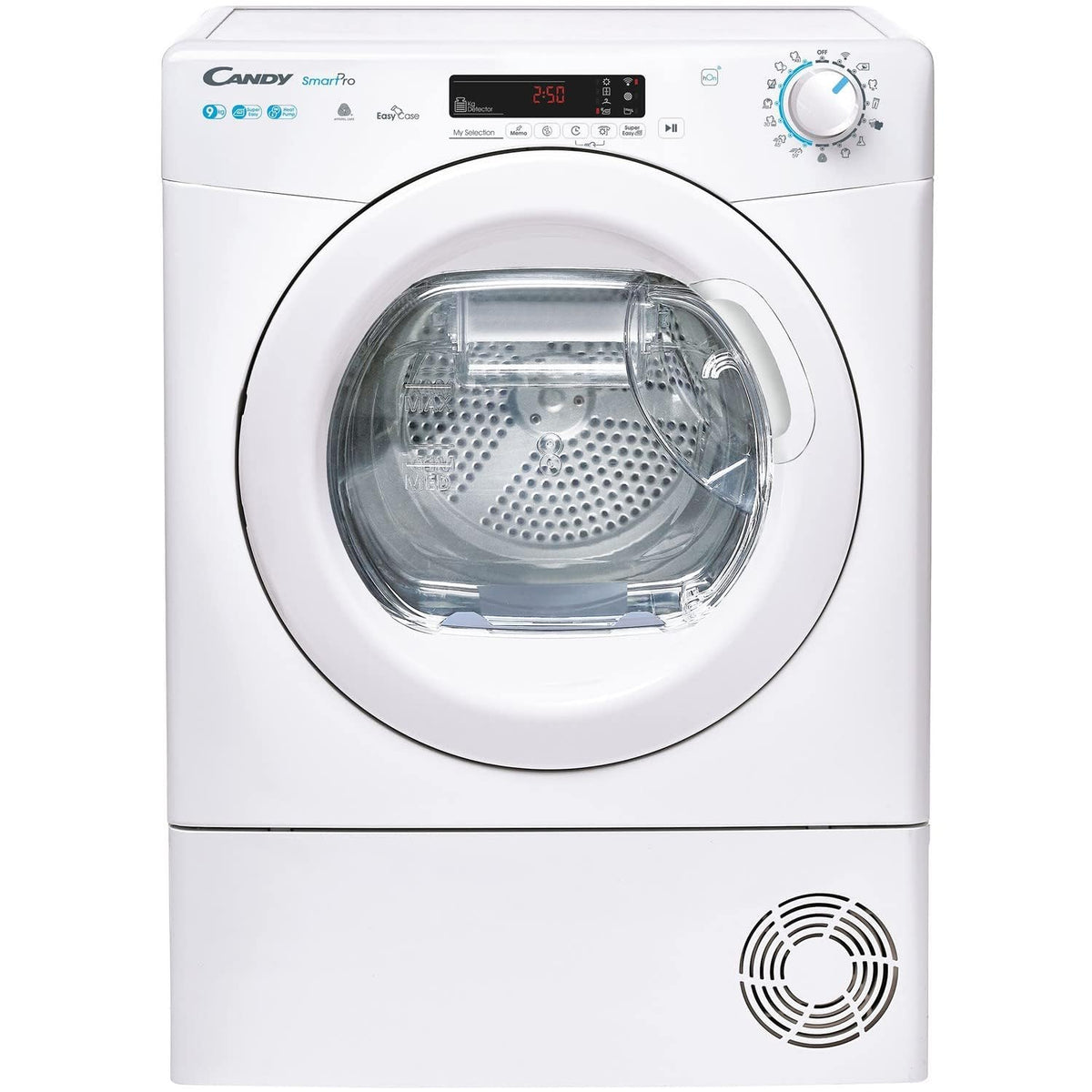 Candy Smart Condenser Tumble Dryer, 8kg, E Class, White