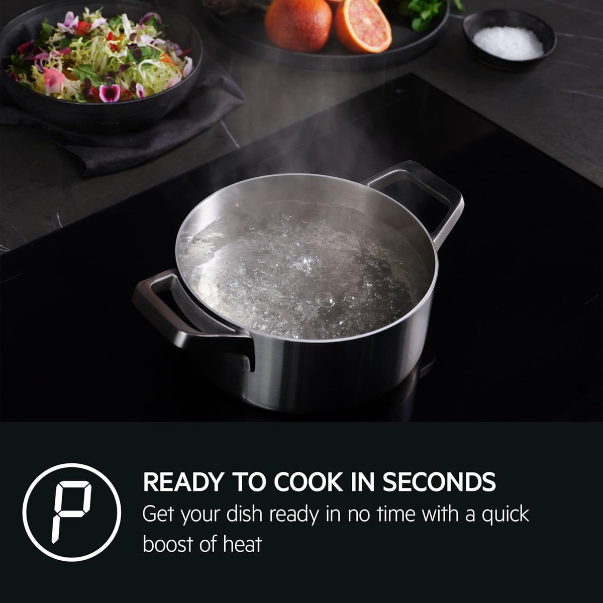 AEG Induction Hob IKB64401FB, 59 cm, 4 Zones