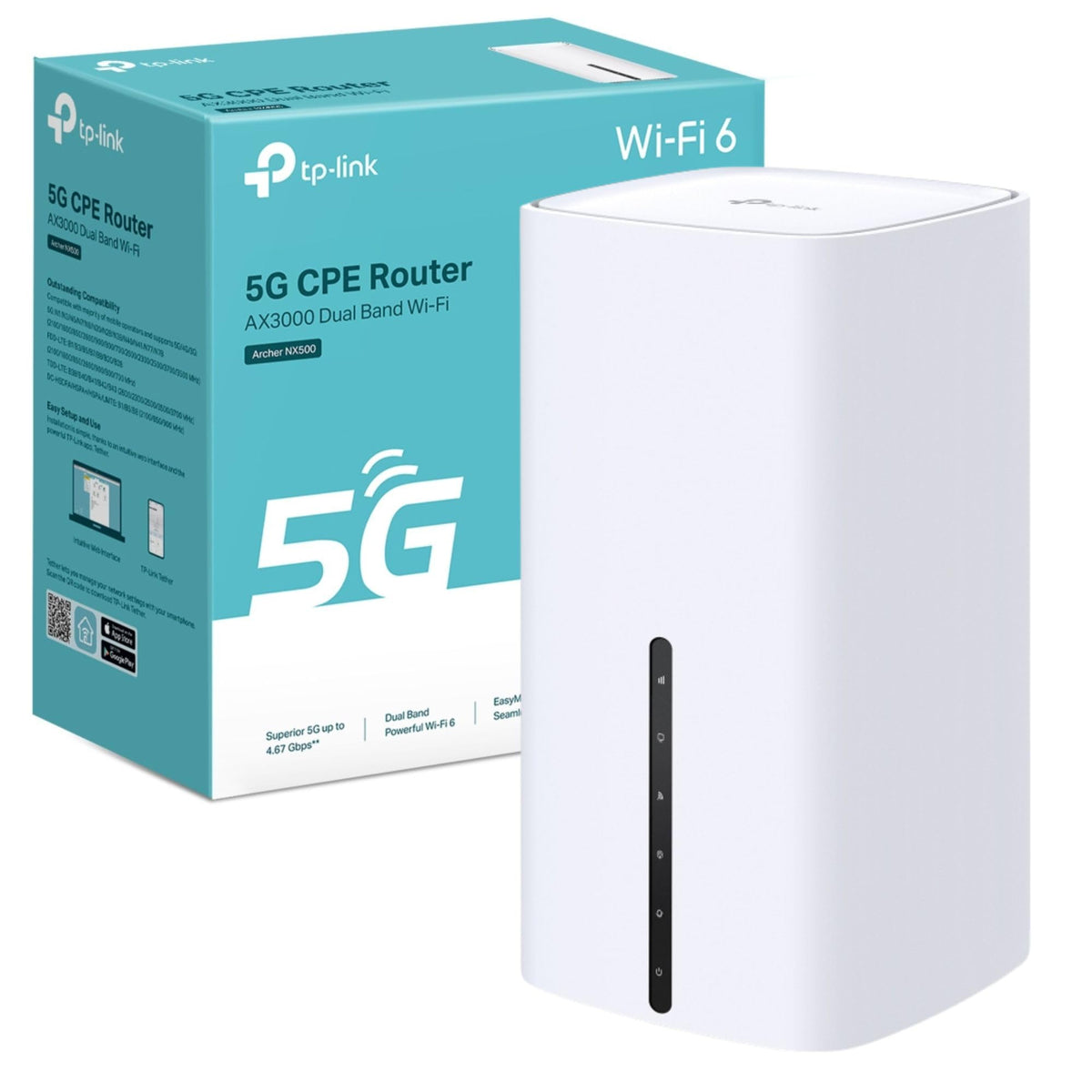 TP-Link TL-MR105 4G Router with SIM Slot, N300 Portable WiFi
