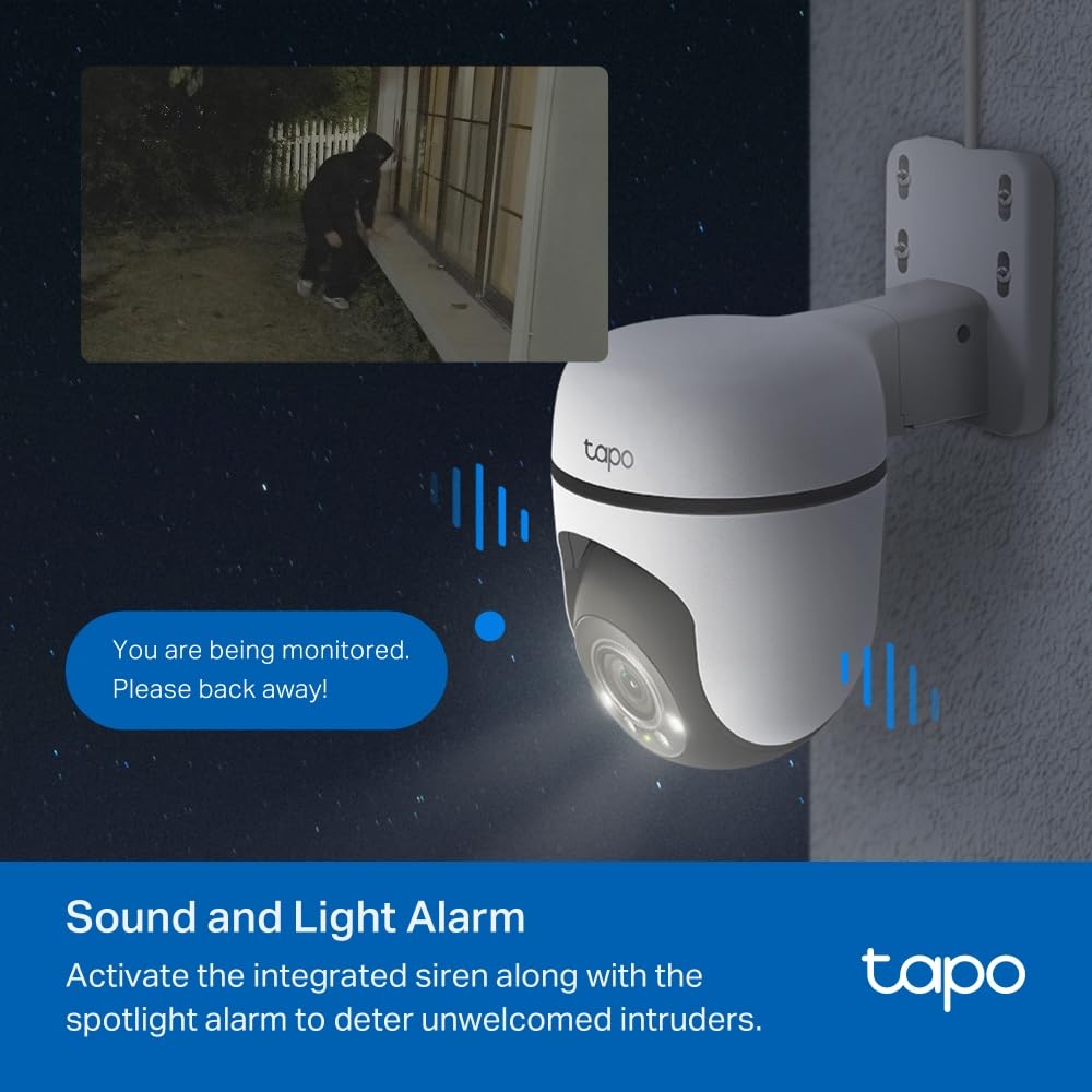 Tapo TC90 KIT 2K 3MP Solar Pan/Tilt Outdoor Security Camera Wireless