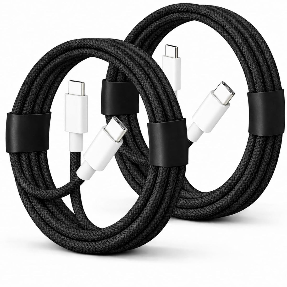 2 Pack 60W USB-C to C Fast Charging Charger Cable For iPhone 18 Pro Max 17e