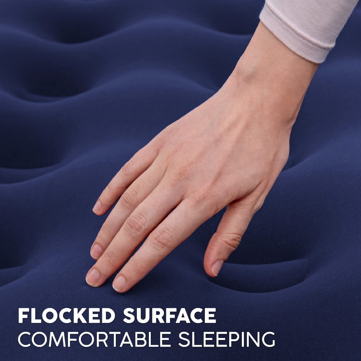 Bestway Single Flocked Airbed for Camping