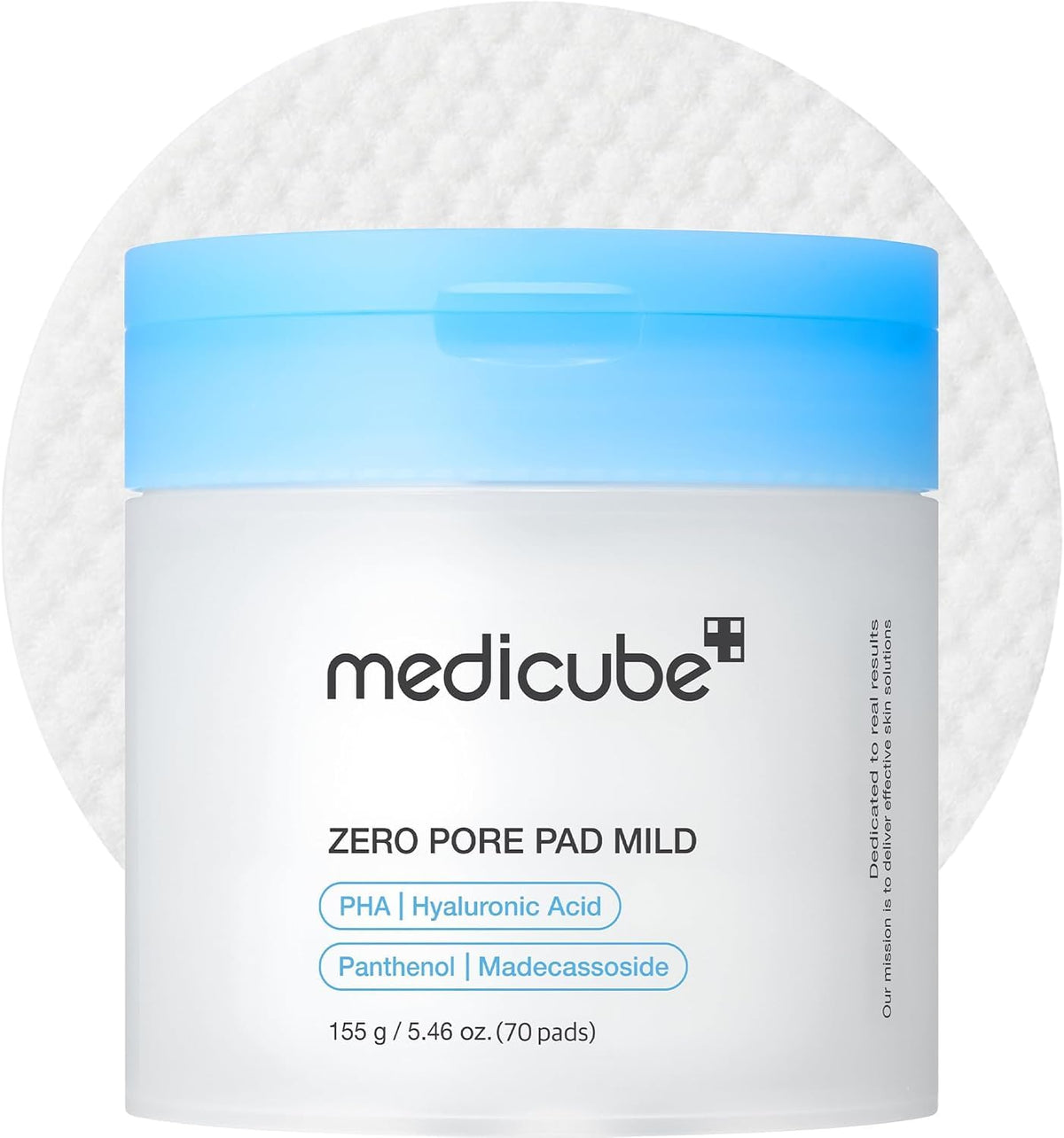 medicube Toner Pads Zero Pore Pad 2.0 for Exfoliation and Pore Care