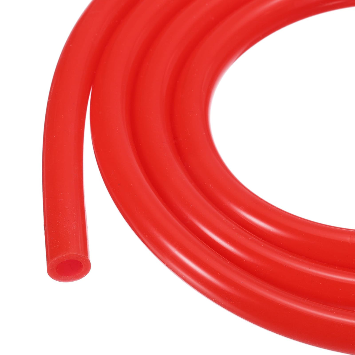3.3ft Silicone Tubing 4mm ID 6mm OD Clear Industrial Plastic Tubing Pure Silicone Hoses for Pump Siphoning Draining Irrigation Brewing, 1/4"