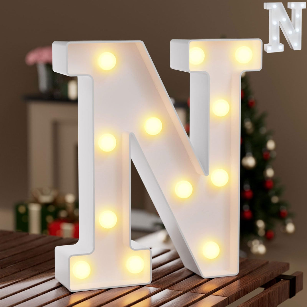 Ledido Pink Glitter Light Up Number 80 for 80th Birthday Decorations