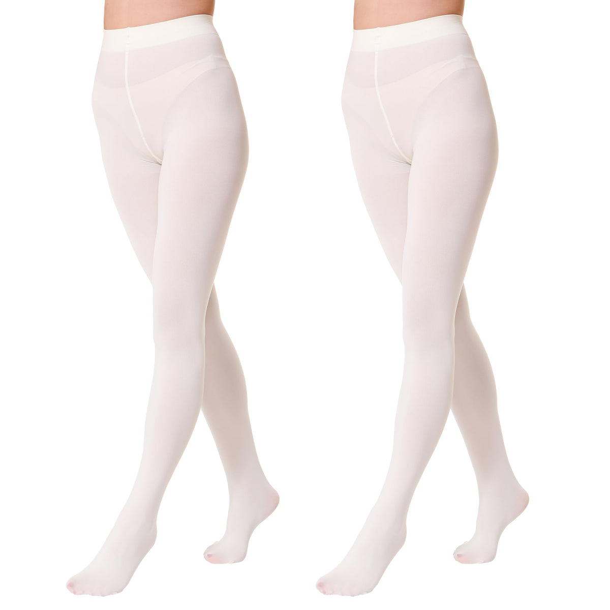 EVERSWE 2 Pairs Pack Women's Opaque Tights