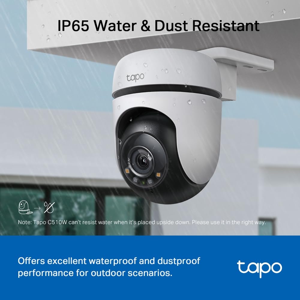 Tapo TC90 KIT 2K 3MP Solar Pan/Tilt Outdoor Security Camera Wireless