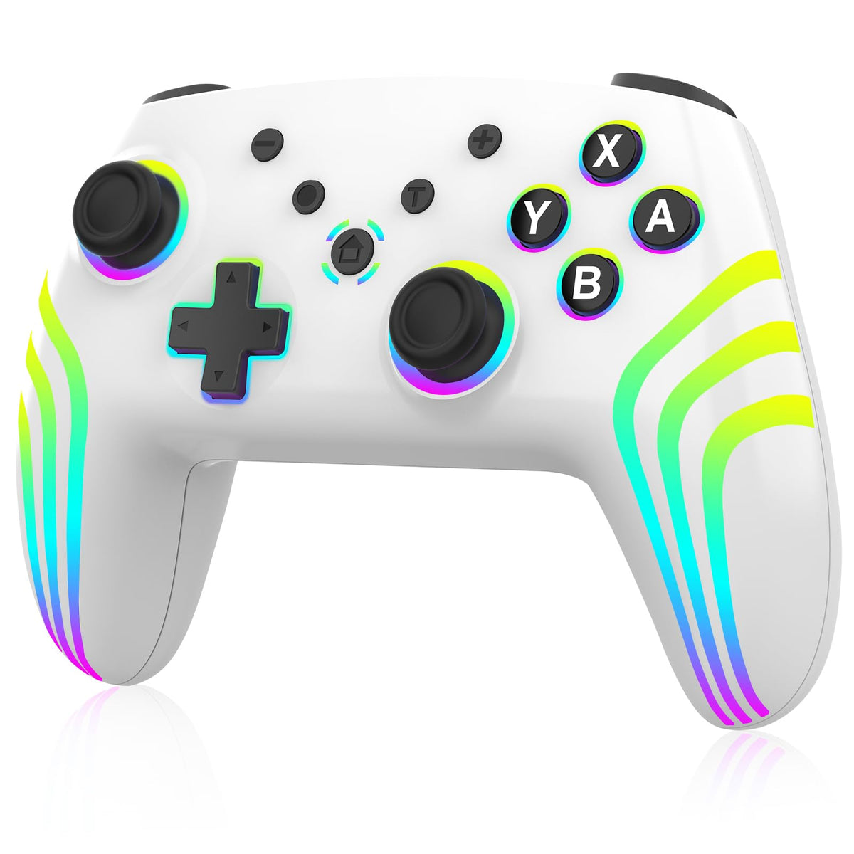 MYSTILUCK Wireless Pro Controller for Switch, Switch 2, Lite, OLED, PC