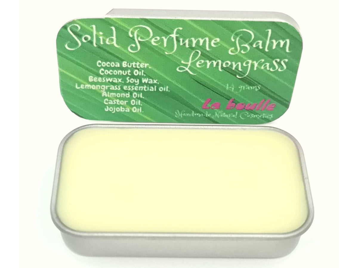 Sandalwood Solid Natural Perfume Balm. For sensitive skin. Handmade in UK.