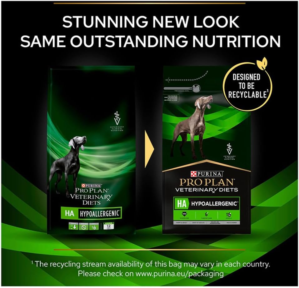 PRO PLAN VETERINARY DIETS HA Hypoallergenic Dry Dog Food 11kg