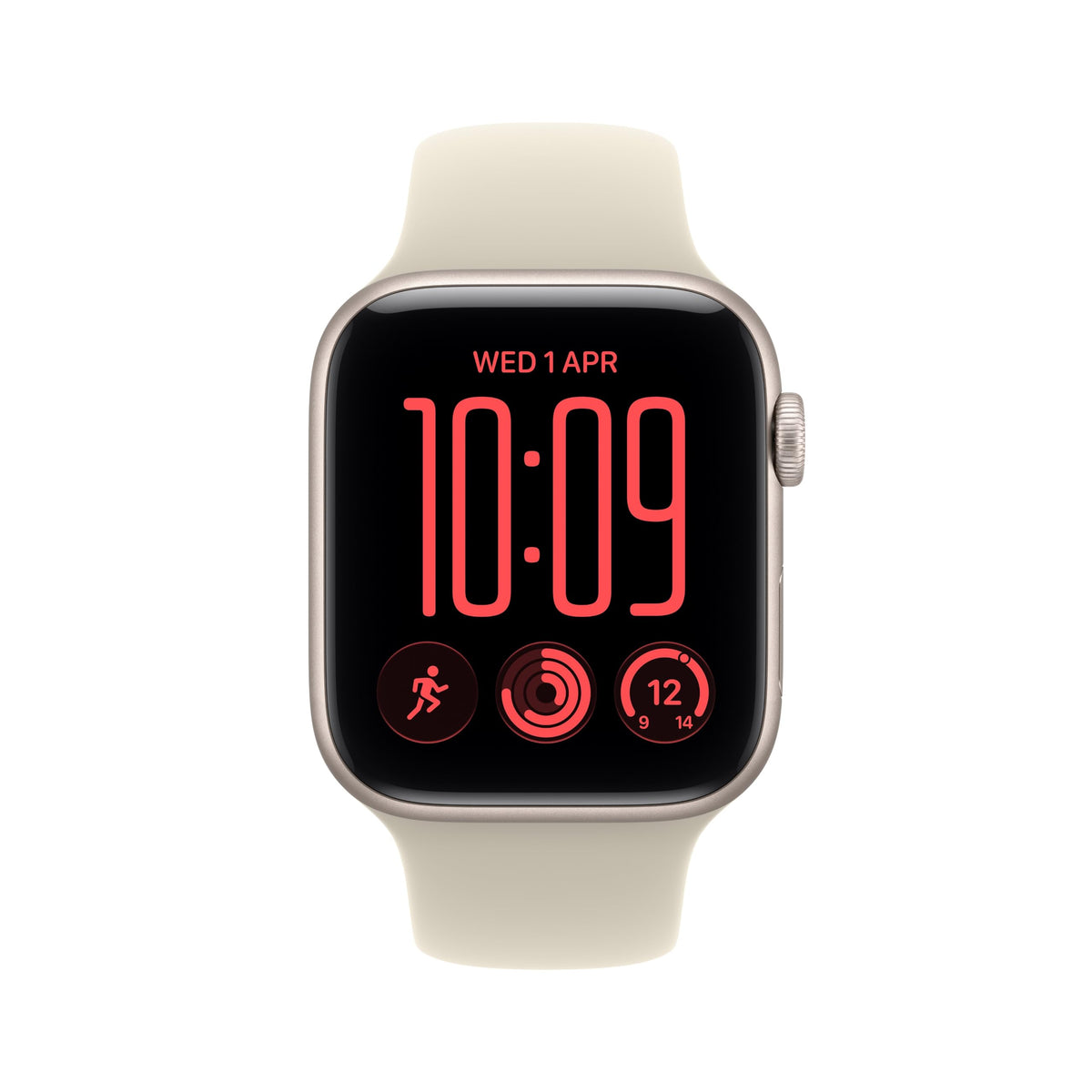 Apple Watch SE 3 GPS 40mm Smartwatch with Starlight Aluminium Case with Starlight Sport Band M/L. Fitness and Sleep Trackers, Heart Rate Monitor, Always-On Display, Water Resistant