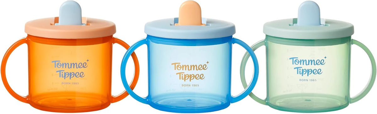 Tommee Tippee First Cup 4m+ Non-Spill, 190ml, Blue.