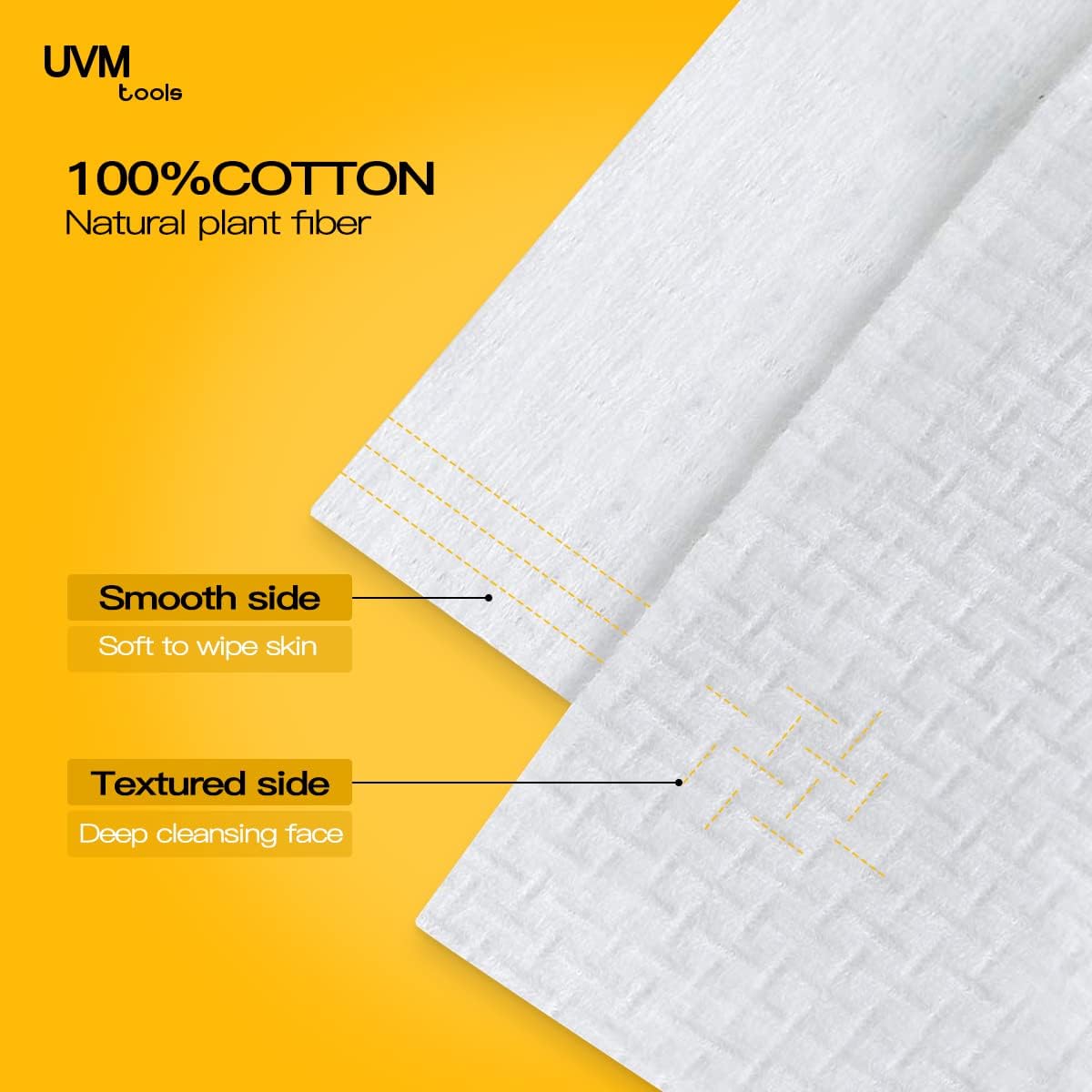 Face Towel 120 Count Disposable Face Wipes Cloths for Washing Soft Cotton Dry Baby Wipes, Skincare, Makeup Remover (PEARL PATTERN)