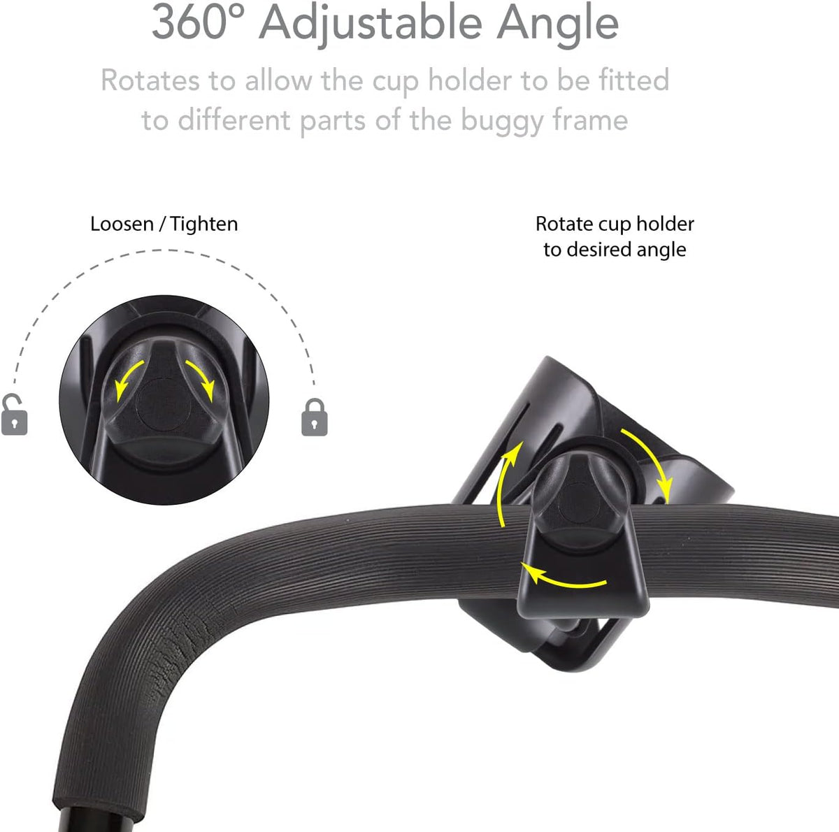 LittleLife Buggy And Pushchair Universal Cup Holder