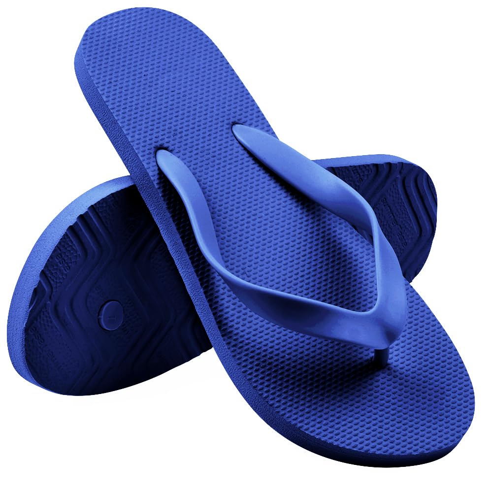Aomig Unisex Flip Flops Ladies Girls Mens Flatform Beach Flip-Flop Slim Rubber Flip Flops Women's Yoga Mat Comfortable Beach Platform Sandals Slip-Resistant Flat Flip Flops