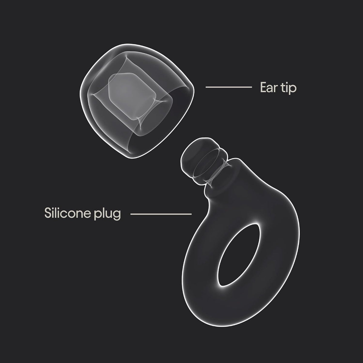 Loop Quiet 2 Ear Plugs - Ultra-Comfy Reusable Hearing Protection for Sleep