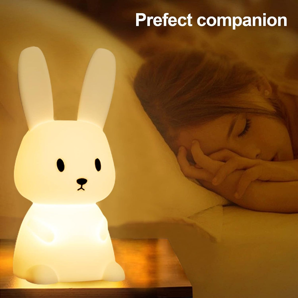 ZKLiLi Cat Night Light for Kids,Cute Night Lamp for Nursery,Squishy Silicone Touch Lights Portable, Gift for Birthday and Christmas for Kids Baby Children (Battery Cat)