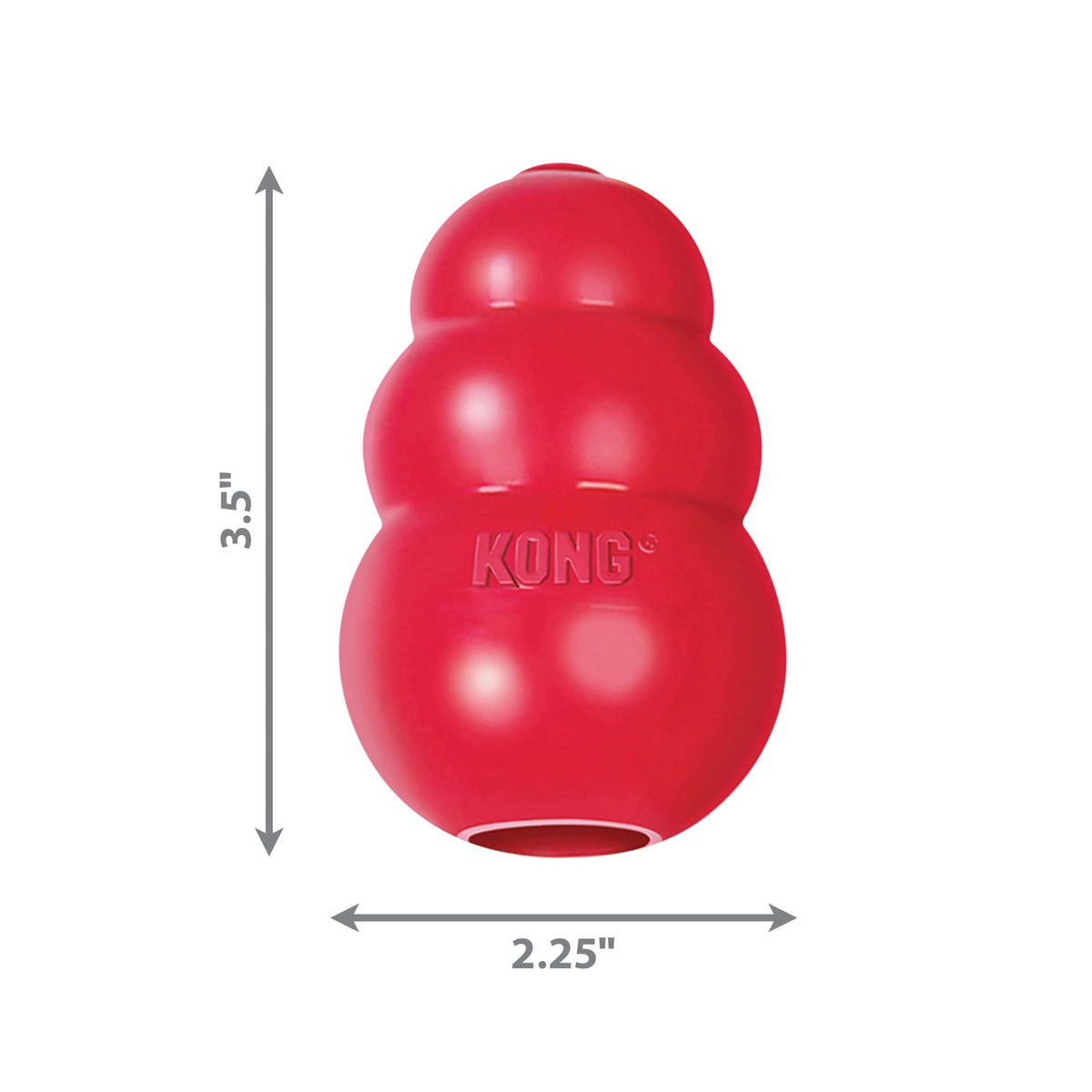 KONG Classic Stuffable Dog Toy, For Medium Dogs