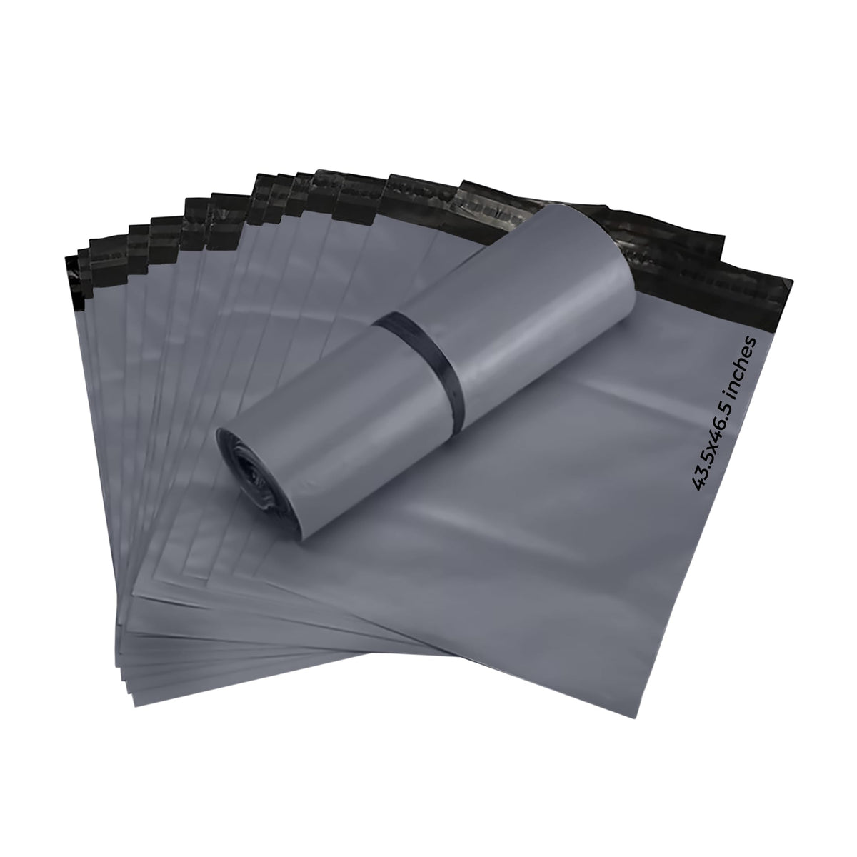 50 Grey Parcel Bags 10" x 14" Self Seal Postage Bag 254mm x 356mm Eco-Friendly Plastic Packaging Delivery Bags A4 Letter Mailing Bag Strong Waterproof Poly Mailers