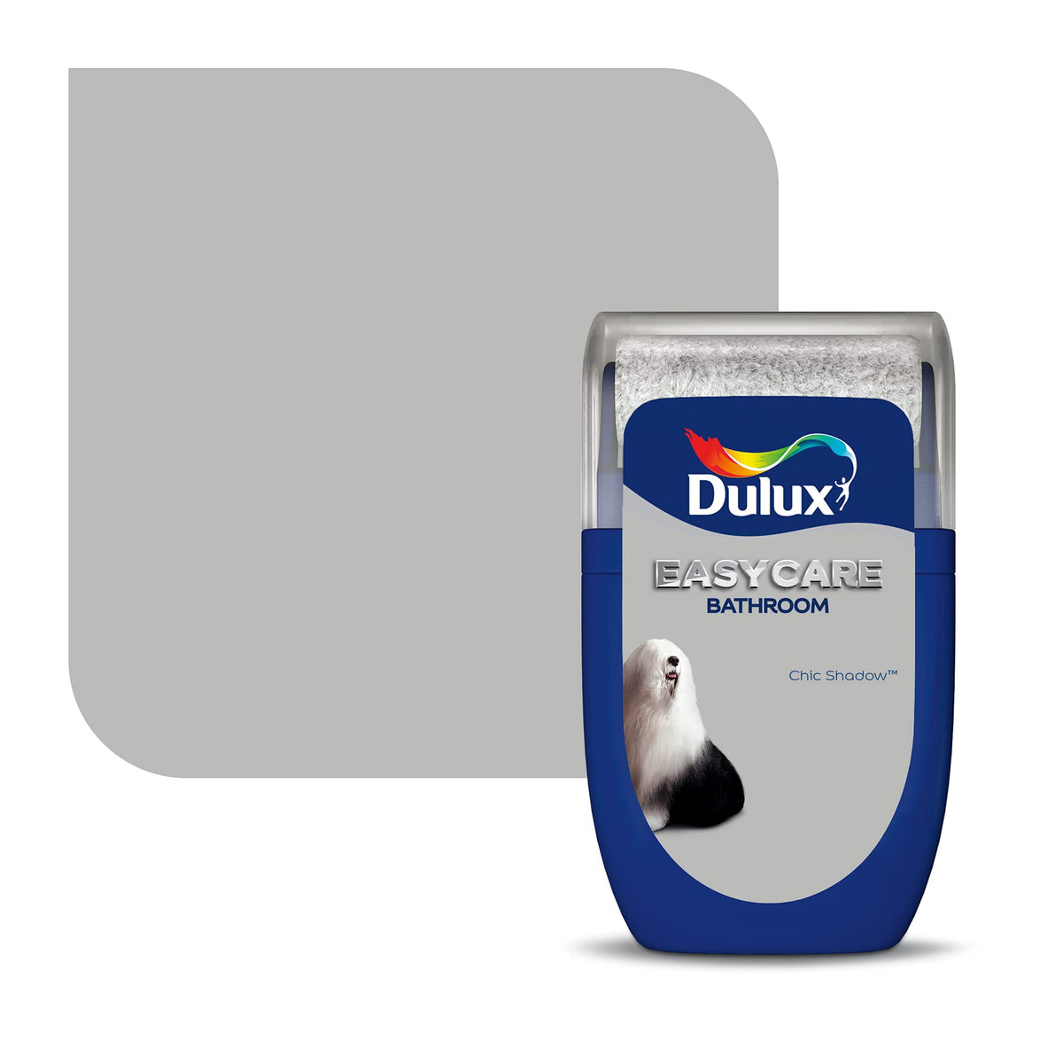 Dulux 5275836 Easycare Bathroom Soft Sheen Emulsion Paint For Walls And Ceilings - Mossy Stone 2.5L