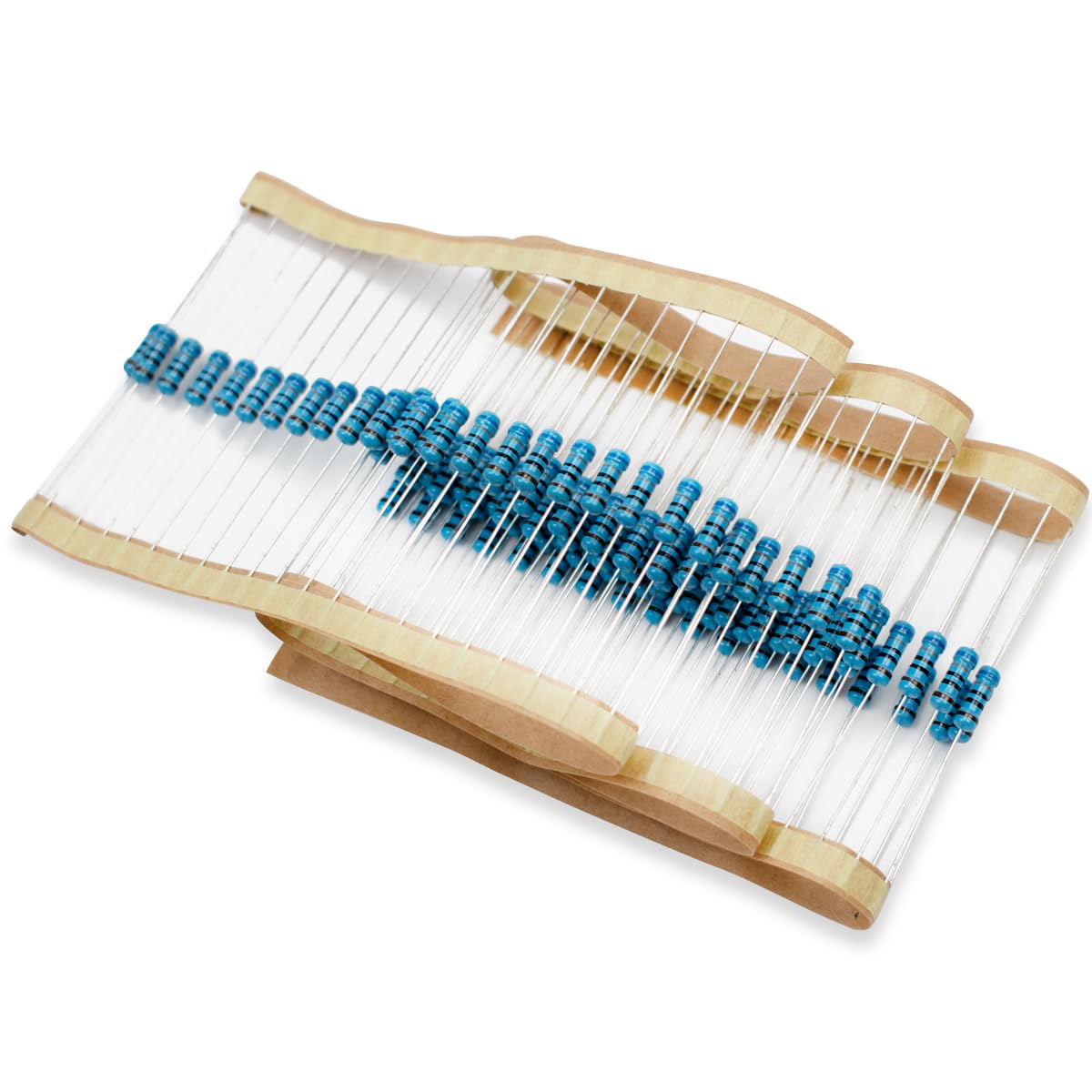 50 Pcs 1W 1% Tolerance 0.1 Ohm Metal Film Resistor Resistance for DIY Project and Experiments